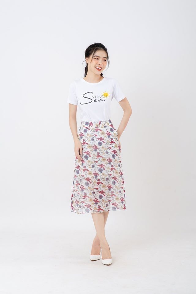 Top 17 cách phối đồ với chân váy trắng vừa xinh lại vừa tôn dáng   Danangsale