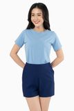  Áo thun cổ tròn basic màu đen (Mua 3 sản phẩm chỉ còn 99.000/chiếc) 
