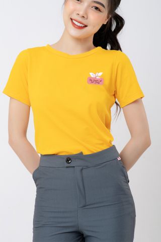  Áo phông suông cổ tròn họa tiết đẹp 