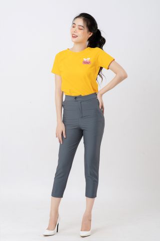  Áo phông suông cổ tròn họa tiết đẹp 