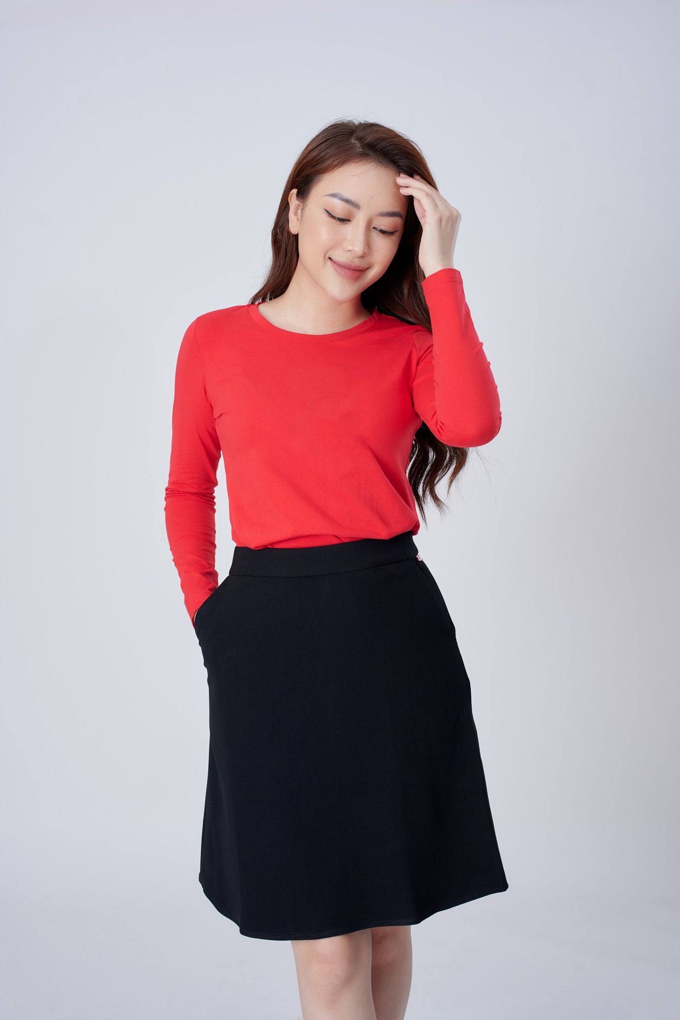  Áo thu đông dài tay A211.4 