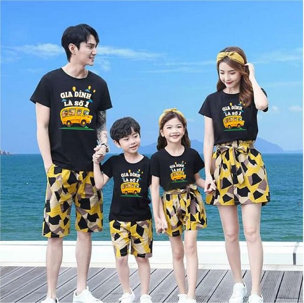  Áo gia đình đi biển AB2147.3 