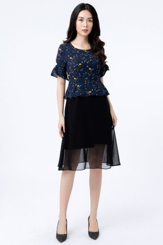  Đầm peplum xòe DM1908 