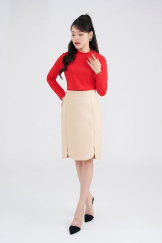 Áo nỉ nữ cổ 3 phân 
