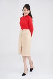  Áo nỉ nữ cổ 3 phân 