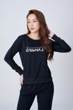  Bộ đồ thu đông nữ in họa tiết - nỉ da cá 