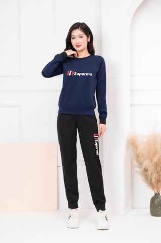  Bộ đồ thu đông nỉ nữ Chất Da cá cao cấp dáng thể thao 