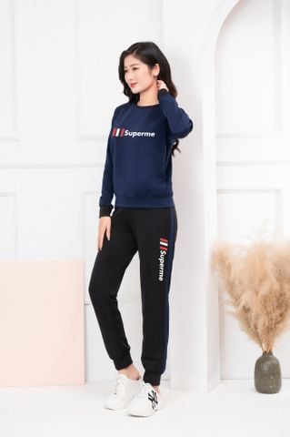  Bộ đồ thu đông nỉ nữ Chất Da cá cao cấp dáng thể thao 