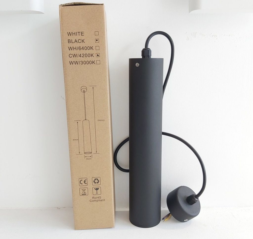 Đèn Thả Trần Ống Bơ Gu10