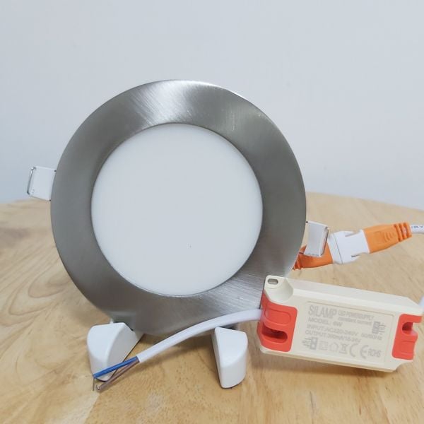  Đèn Led Tròn Downlight Âm Trần INOX 6W 