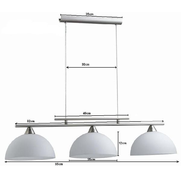  Đèn LED Trang trí  3 chao 