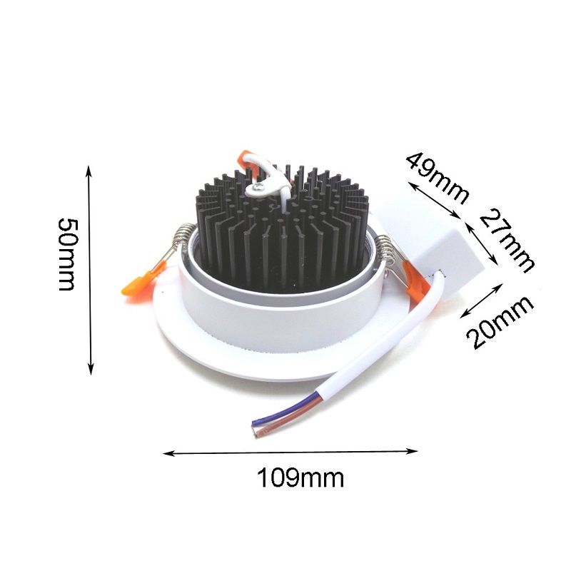 Đèn Led Downlight âm trần 7X1W