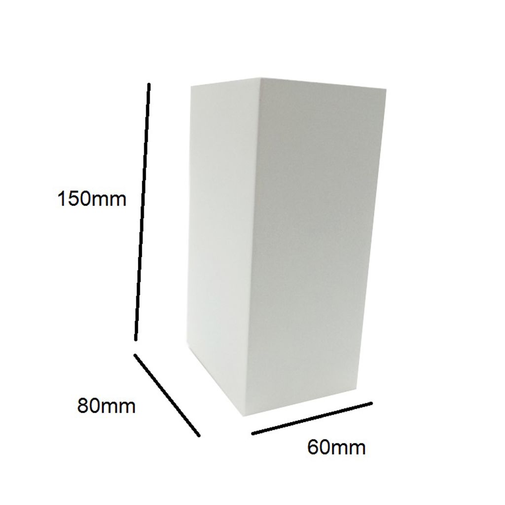 Đèn Led Hắt Tường Chiếu Sáng 2 Đầu Vuông | Ốp Tường Led Cob 3+3w