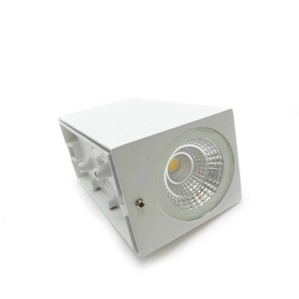 Đèn Led Hắt Tường Chiếu Sáng 2 Đầu Vuông | Ốp Tường Led Cob 3+3w