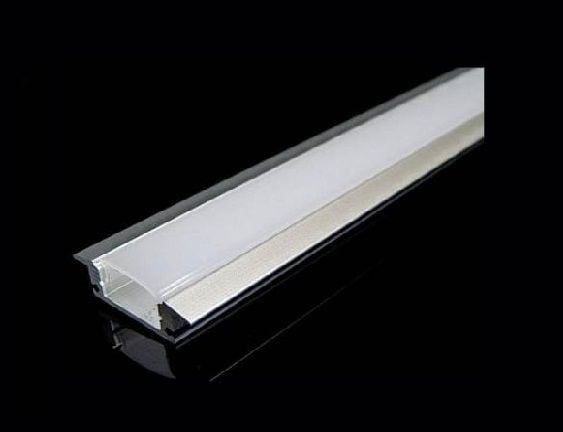 Thanh Nhôm Định Hình Led Dây | Led Profile PC Cover U01S_408