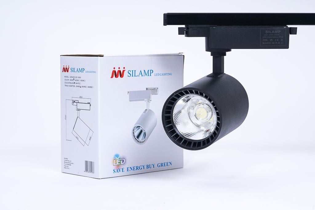 Đèn Chiếu Điểm Thanh Ray | Spotlight 40W Led COB