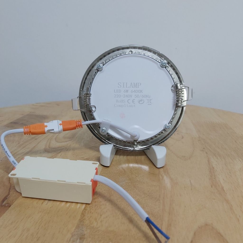 Đèn Led Tròn Downlight Âm Trần INOX 6W