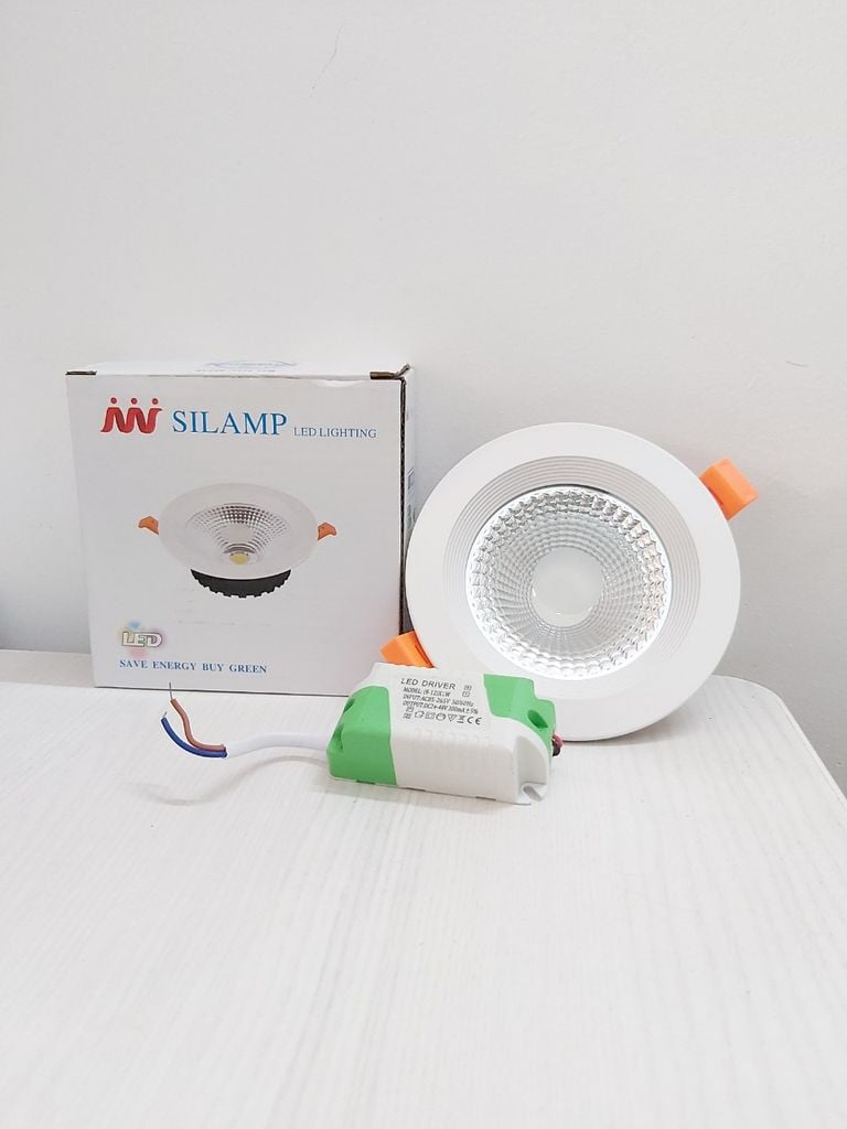 Đèn LED Âm Trần COB 10W Chống Chói | DOWNLIGHT Led Rọi Cob
