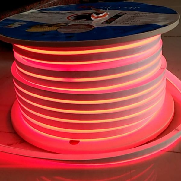  Đèn LED Dây Flex Neon RGB nhiều màu 80 chíp/M 220V 