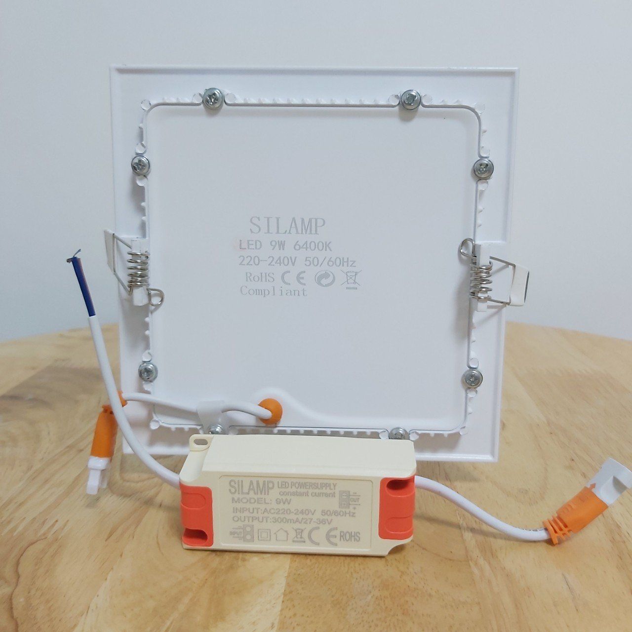  Đèn Led  Âm Trần Downlight Vuông 9W 