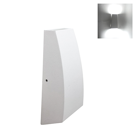 Đèn Ốp Tường LED SILAMP 3+4W – Ánh Sáng Vàng/Trắng Ấm, IP44, Vỏ Kim Loại Cao Cấp