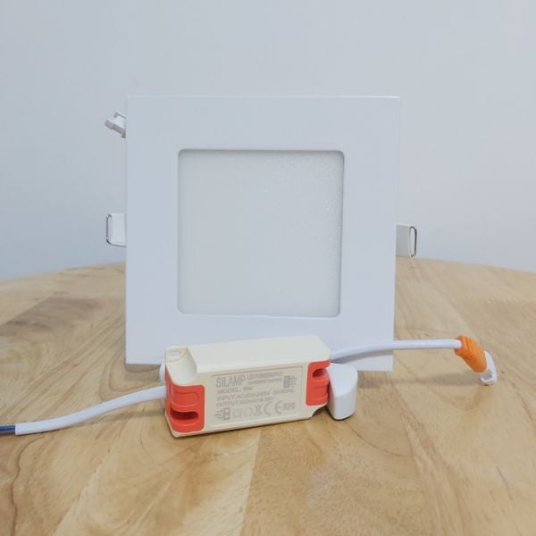 đèn led âm trần vuông 6w