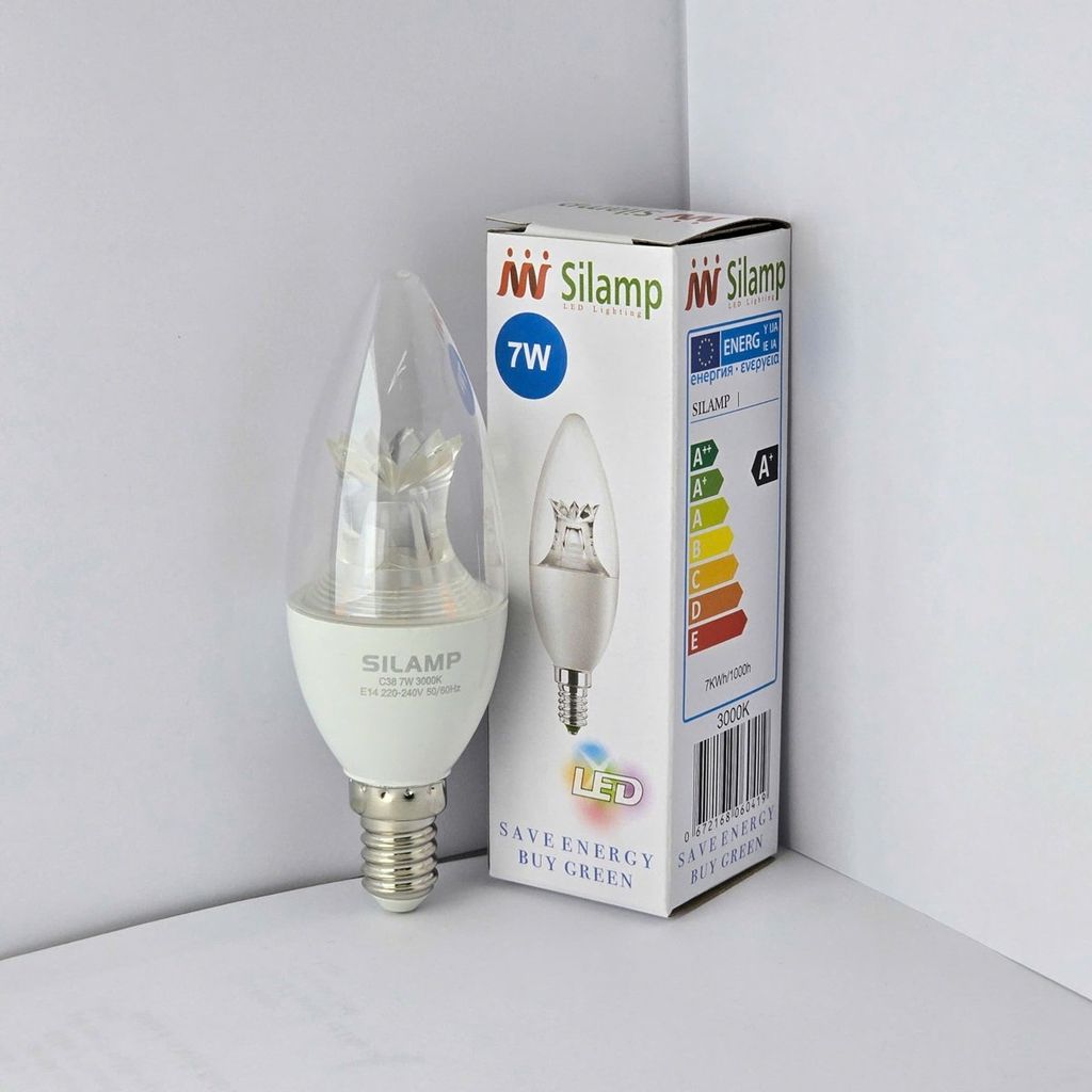 Bóng đèn chùm LED Silamp 7W đui E14