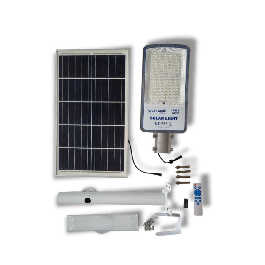 Đèn Năng Lượng Mặt Trời 200W Siêu Sáng