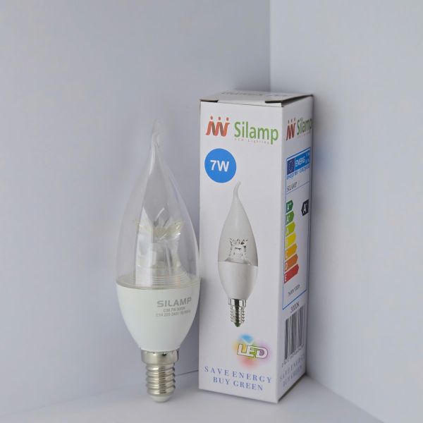 Bóng đèn nến Cristal Led E14 7w Silamp