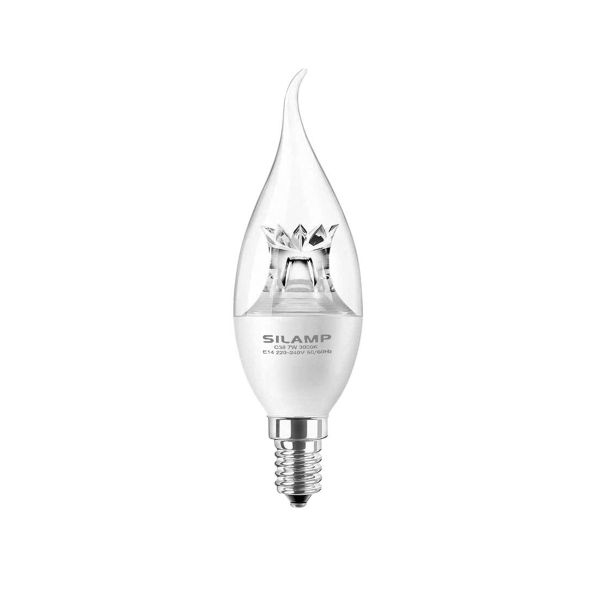 Bóng đèn nến Cristal Led E14 7w Silamp