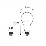  BÓNG ĐÈN LED A65 12W E27 