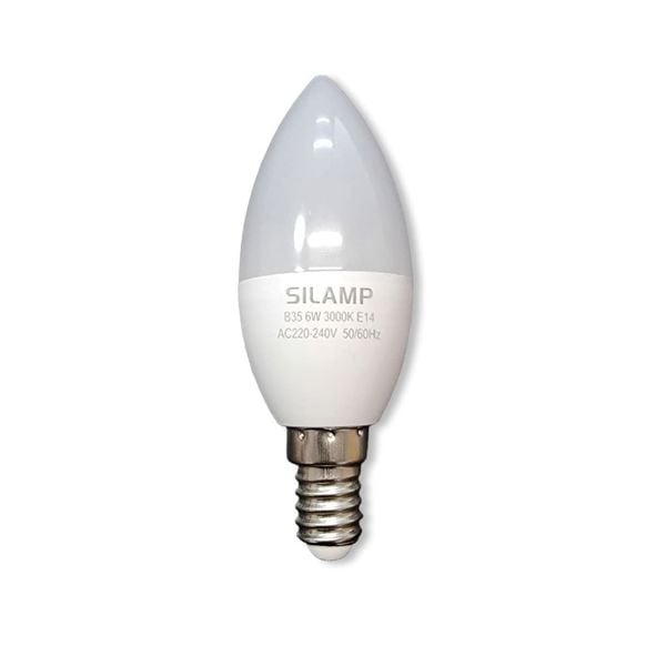 Bóng đèn led B35 6w E14 Silamp