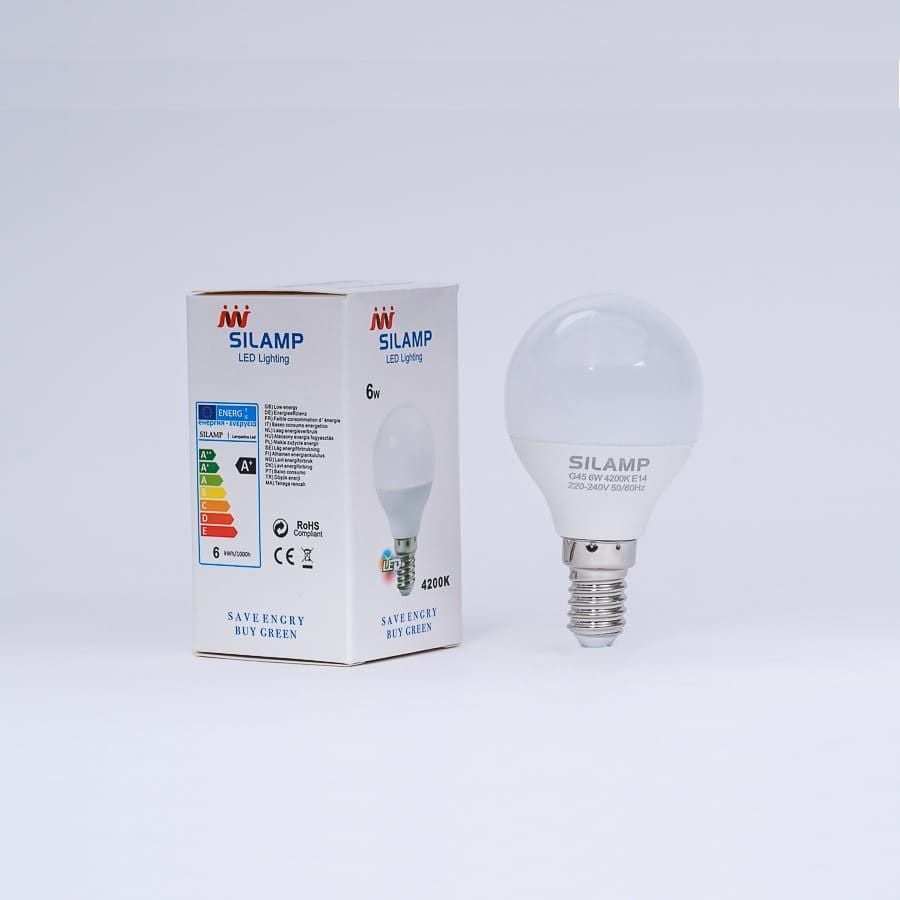  BÓNG ĐÈN LED Búp G45 6W E14 