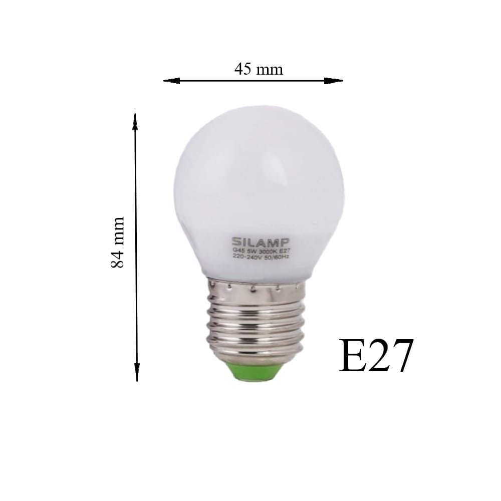  BÓNG ĐÈN LED G45 5W E27 