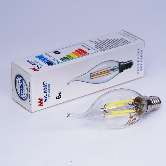 BÓNG ĐÈN LED Dây Tóc Edison C35T 6W E14