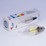  BÓNG ĐÈN LED Dây Tóc Edison C35T 6W E14 