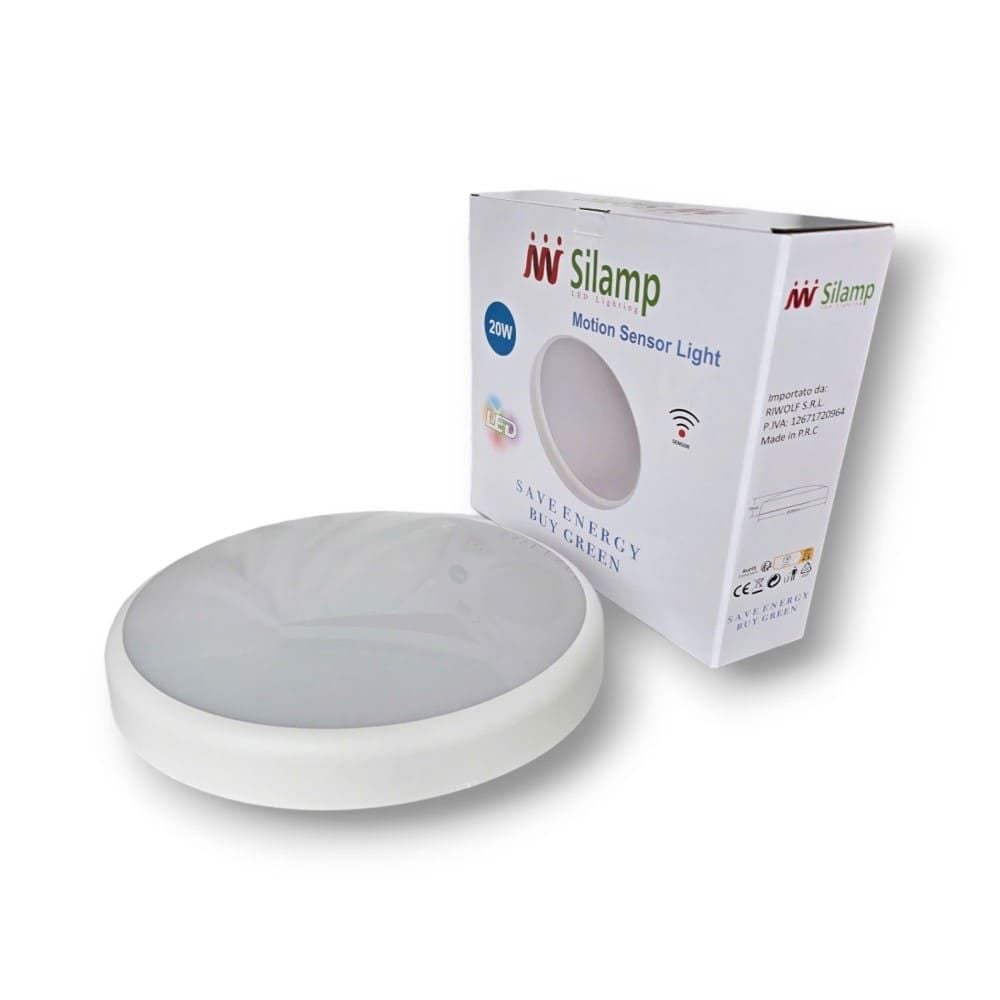 Đèn Ốp Trần Cảm Biến Chuyển Động 20w