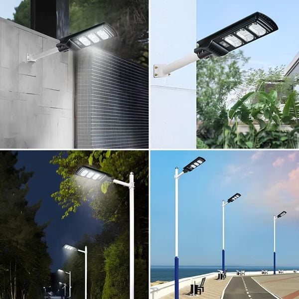 Đèn Đường Năng Lượng Mặt Trời Liền Thể 90W