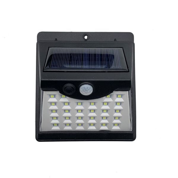 Đèn năng lượng mặt trời ốp tường 3 mặt chiếu sáng