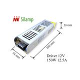  Bộ nguồn 12V 150W | LED driver DC 12V 12.5A 