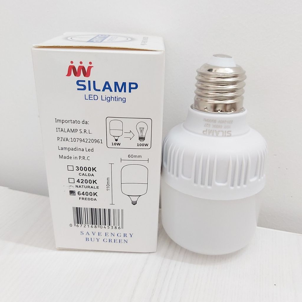 BÓNG ĐÈN LED 10W E27 | BÚP Trụ LED 10W E27
