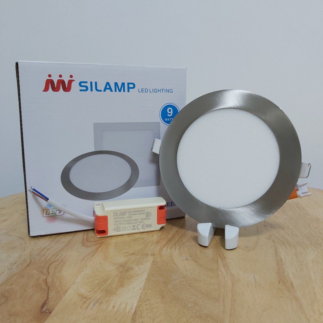  ĐÈN LED TRÒN DOWNLIGHT ÂM TRẦN INOX 9W 