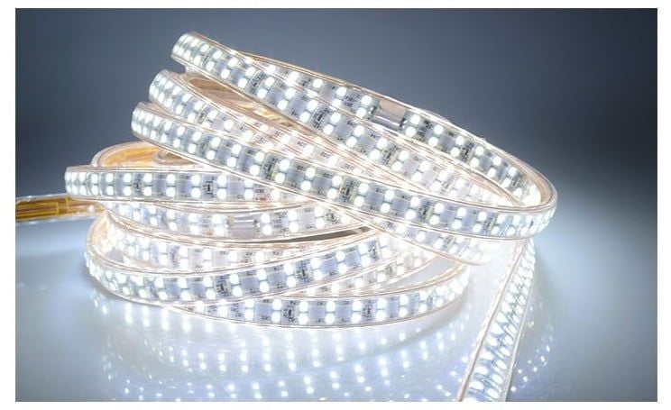 LED Dây 2835 50M 180 chíp/M, IP40 220V