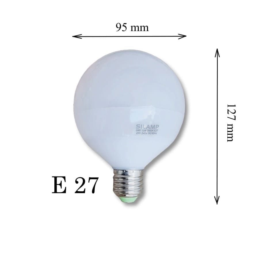  BÓNG ĐÈN LED Búp G95 12W E27 