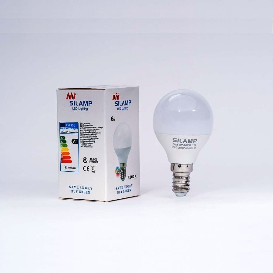  BÓNG ĐÈN LED Búp G45 6W E14 