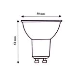  Bóng Đèn LED BÚP GU10 6W 