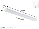  ĐÈN LED HỘP THẢ VĂN PHÒNG 70x1200 | Linear Panel 70x1200 38W 