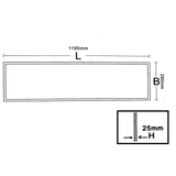  Đèn Led Panel Âm Trần 300x1200 