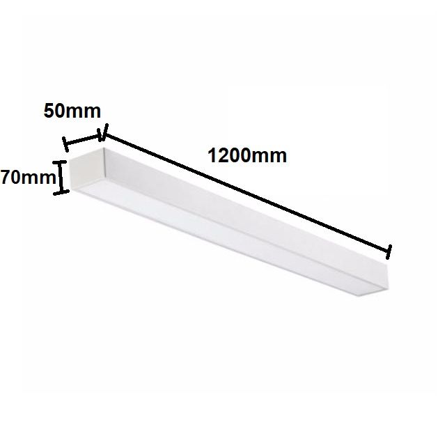  ĐÈN LED THẢ TRẦN Linear Panel 50x1200 48W 