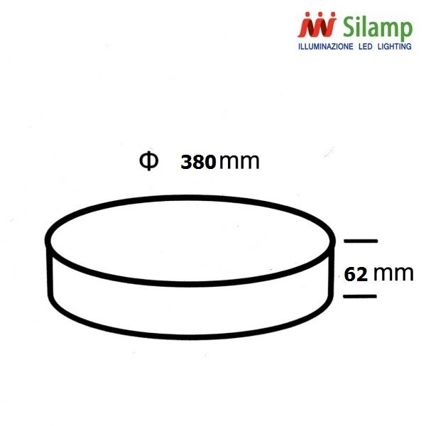  Đèn Led Ốp Trần Ban Công 24w 